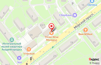 Кофейня Coffee Collective на Морском проспекте на карте