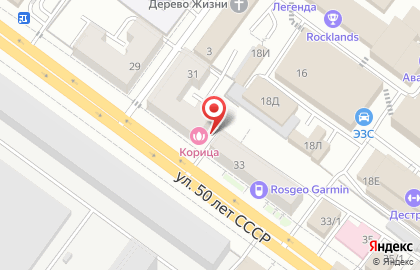 Студия по наращиванию ресниц Корица на карте