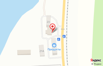 Продовольственный магазин Формула на карте