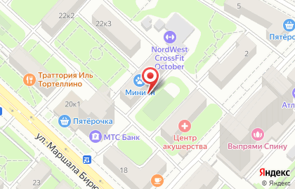 Московский правовой центр на карте