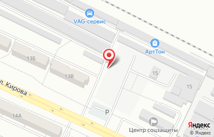 Гаражный кооператив Луч на улице Кирова на карте