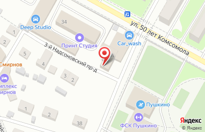 Автоклинч в Пушкино на карте