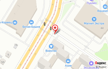 Киоск по продаже фастфудной продукции на Донбасской улице на карте