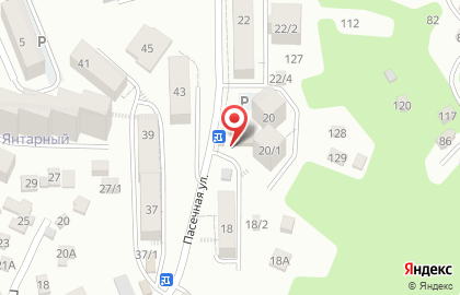 Продуктовый магазин на Пасечной, 20/3 на карте
