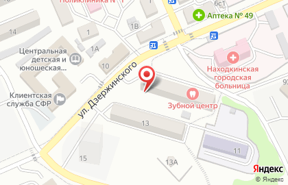 Зубной центр на карте