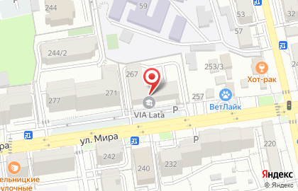 Клуб виртуальной реальности Vr-zone на улице Мира на карте