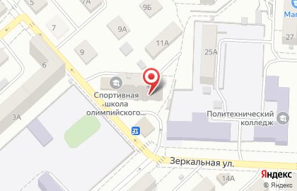 Парикмахерский салон Людмила на Зеркальной улице на карте