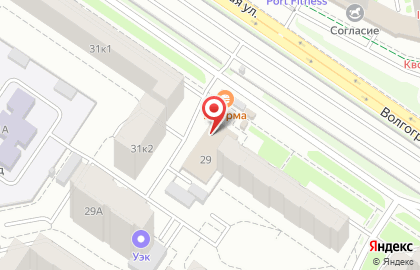 Оптово-розничный магазин ФлораОпт на Волгоградской улице на карте
