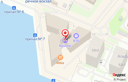 Ресторан Reka на Северной Двине на карте