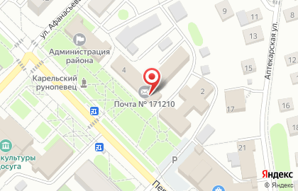 Почта Банк в Твери на карте