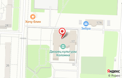 Г. Коломны дк на карте