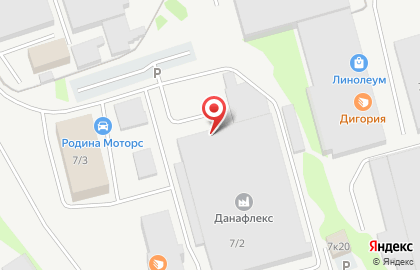 Производственно-торговая компания Данафлекс на карте