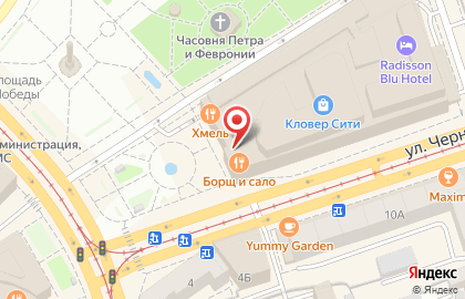 "Табаско" на площади Победы на карте