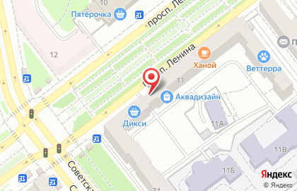 Оптика для Вас салон-магазин на проспекте Ленина на карте