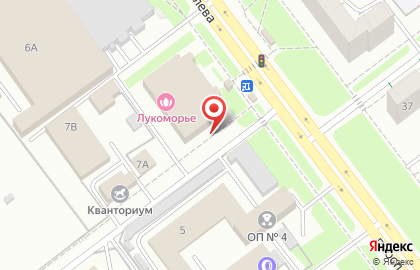 Магазин автозапчастей Автомарка на проспекте Туполева на карте