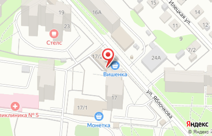 Магазин цветов в Перми на карте