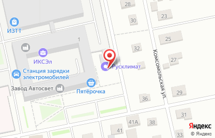 Магазин Русклимат на Первомайской улице на карте