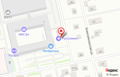 Магазин Русклимат на Первомайской улице на карте