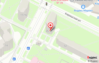 Клиника доктора Лазарева на улице Черкасова на карте
