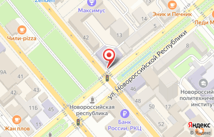 Банкомат СМП банк на улице Советов на карте
