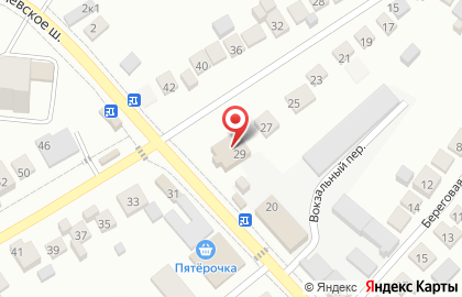 Автошкола Автострада в Оби на карте