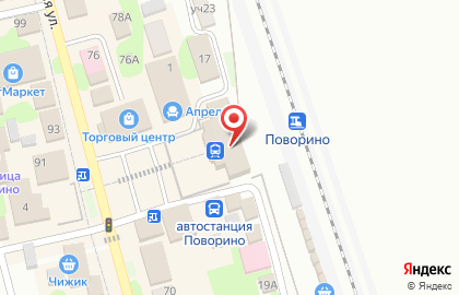 Гостиница в Воронеже на карте