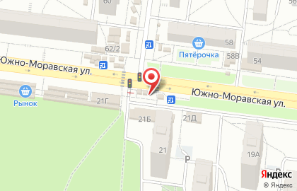 Банкомат СберБанк на Южно-Моравской улице, 21/3 на карте