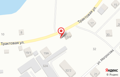 Магазин Анастасия на Трактовой улице на карте