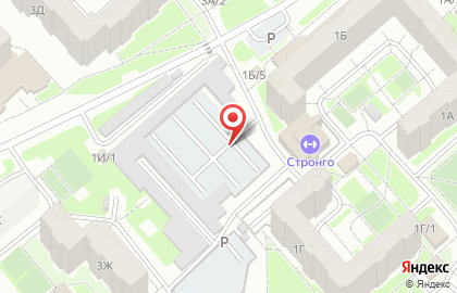 Автостоянка в Красноярске на карте
