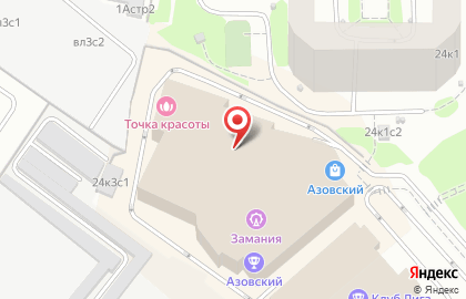Федеральная сеть магазинов оптики Айкрафт на Азовской улице, 24 к 3 на карте