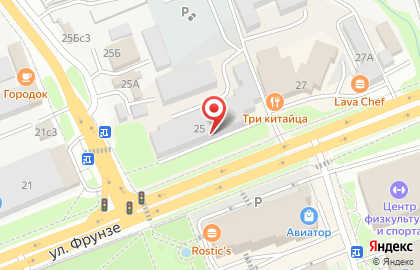 Автомаг, ИП Степанюк Е.Г. на улице Фрунзе на карте