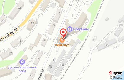 Ресторан Penthouse на Портовой улице на карте