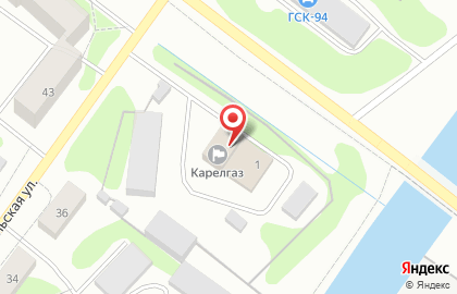 Севергаз в Петрозаводске на карте