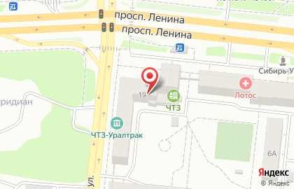 Многопрофильная фирма Тур-сервис в Тракторозаводском районе на карте
