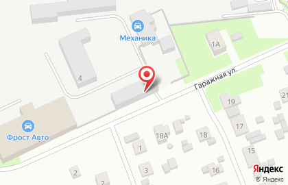 Производственно-монтажная компания Империя Окон на Гаражной улице на карте