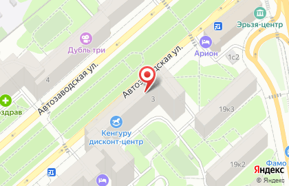 Рикон на Автозаводской улице на карте