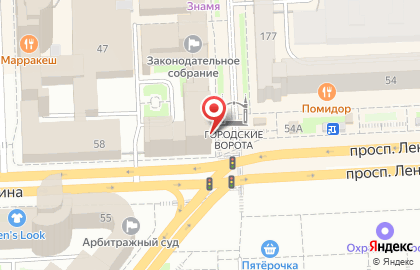 Пригородный железнодорожный вокзал, г. Челябинск на карте