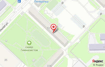 Продуктовый магазин Мясной дом на карте