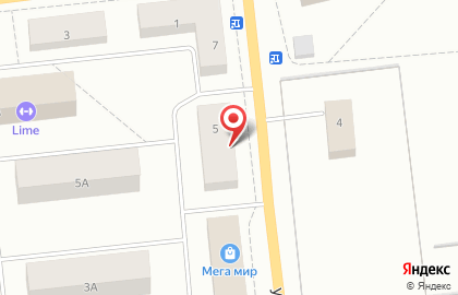 Новодвинский комплексный центр социального обслуживания в Архангельске на карте