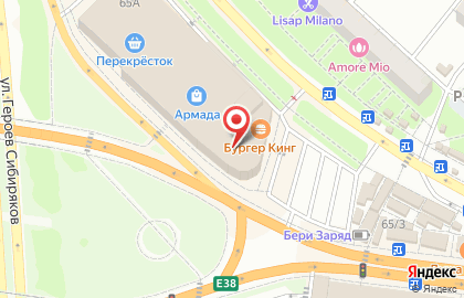 Магазин Семь дней на улице Героев Сибиряков на карте