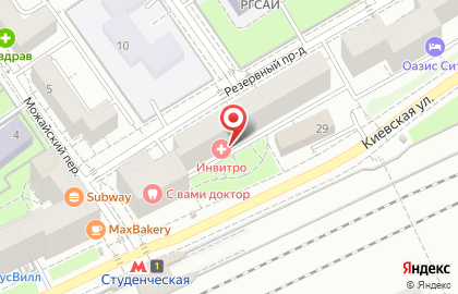 Ремонт на 5 на Киевской улице на карте