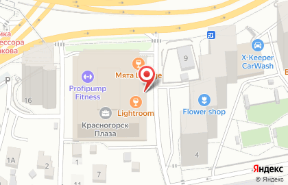 Магазин Kerama Marazzi в Красногорске на Ильинском шоссе на карте