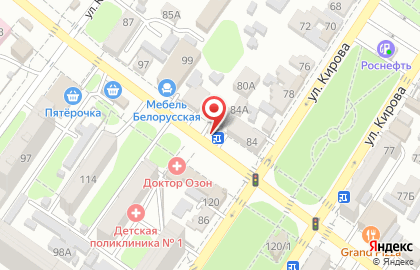 Салон Стилист на улице Тургенева на карте