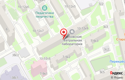 Школа танцев Афродита на метро Менделеевская на карте