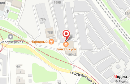 Шиномонтажная мастерская в Московском районе на карте