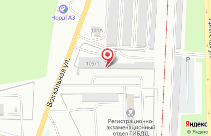 Автоцентр в Уфе на карте