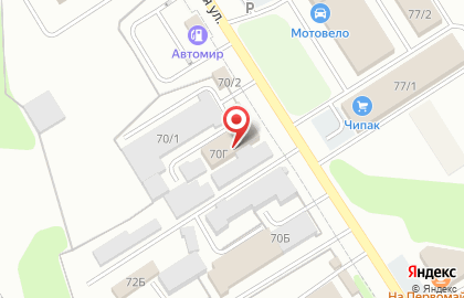 ГАЗ в Новомосковске на карте