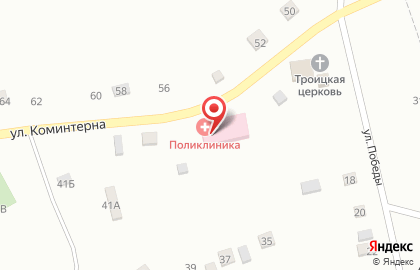 Белогорьевская врачебная амбулатория на карте