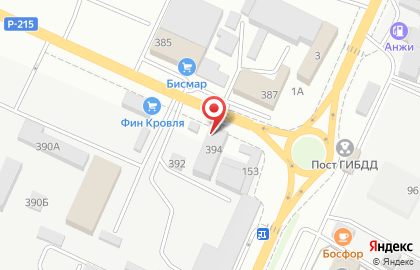 Шинный центр Vianor в Кировском районе на карте