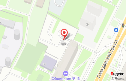 Автостоянка в Санкт-Петербурге на карте